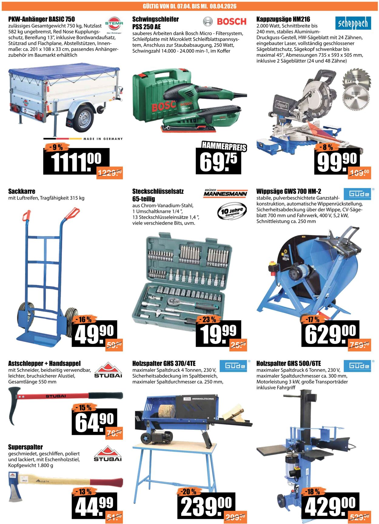 Prospekt V-Baumarkt 02.04.2026 - 08.04.2026
