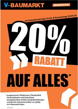 Prospekt V-Baumarkt 23.04.2026 - 29.04.2026