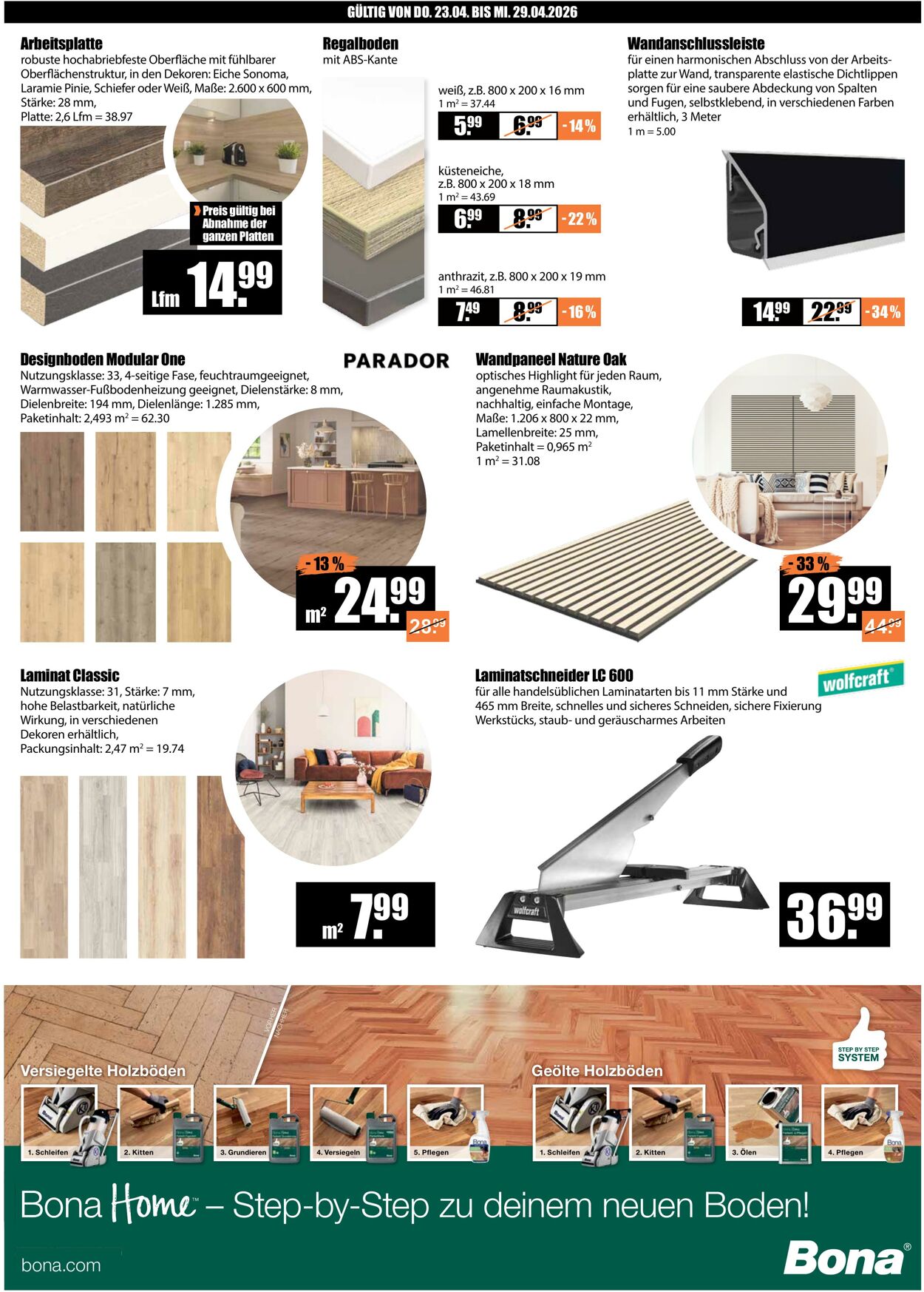 Prospekt V-Baumarkt 23.04.2026 - 29.04.2026
