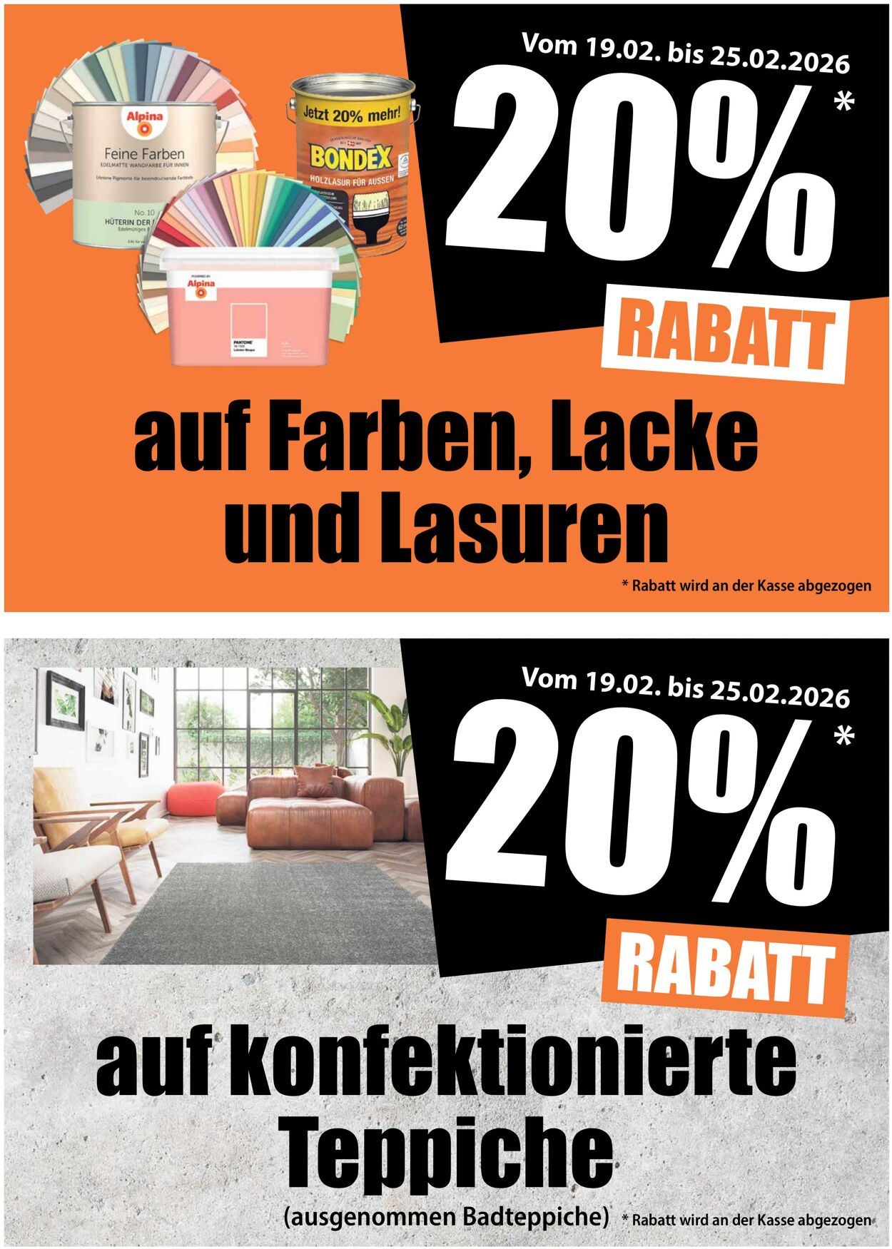 Prospekt V-Baumarkt 19.02.2026 - 25.02.2026