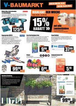 Prospekt V-Baumarkt 19.02.2026 - 25.02.2026
