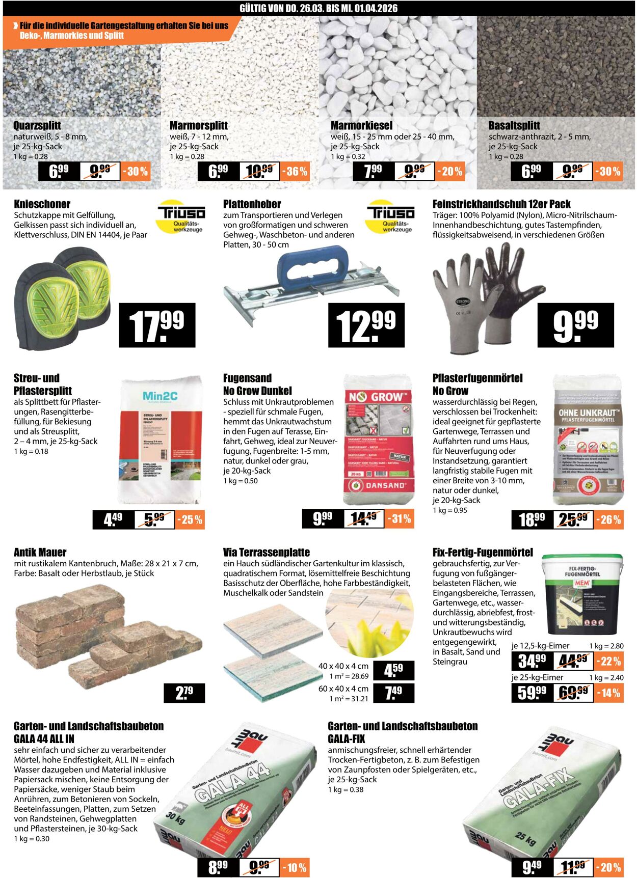 Prospekt V-Baumarkt 26.03.2026 - 01.04.2026