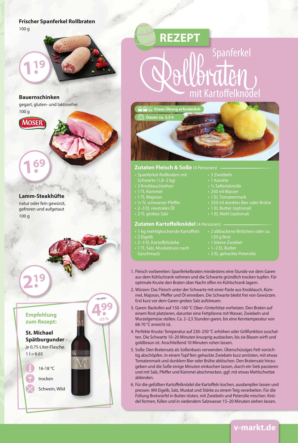 Prospekt V-Markt 19.03.2026 - 04.04.2026