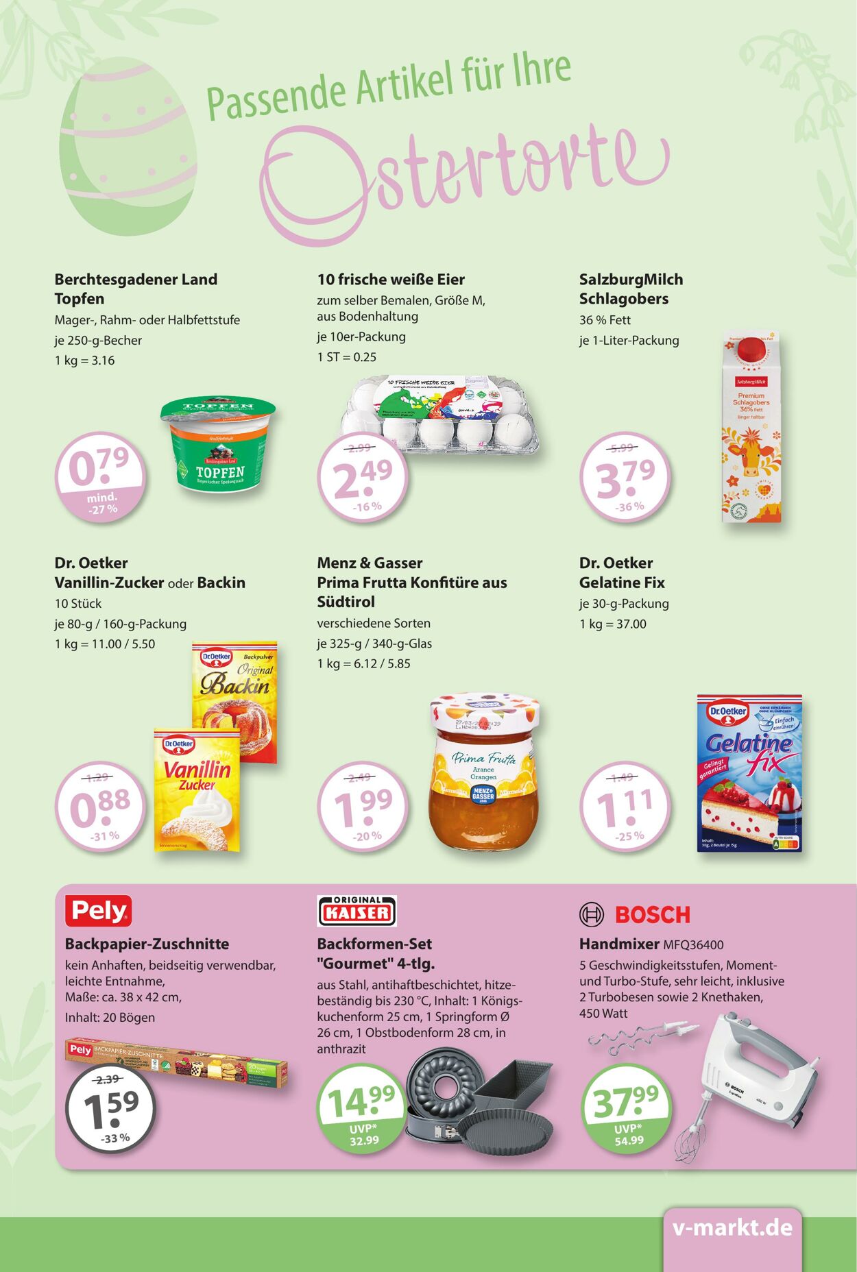 Prospekt V-Markt 19.03.2026 - 04.04.2026