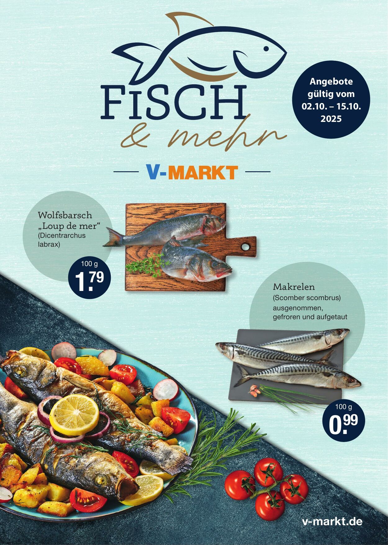 Prospekt V-Markt 02.10.2025 - 15.10.2025