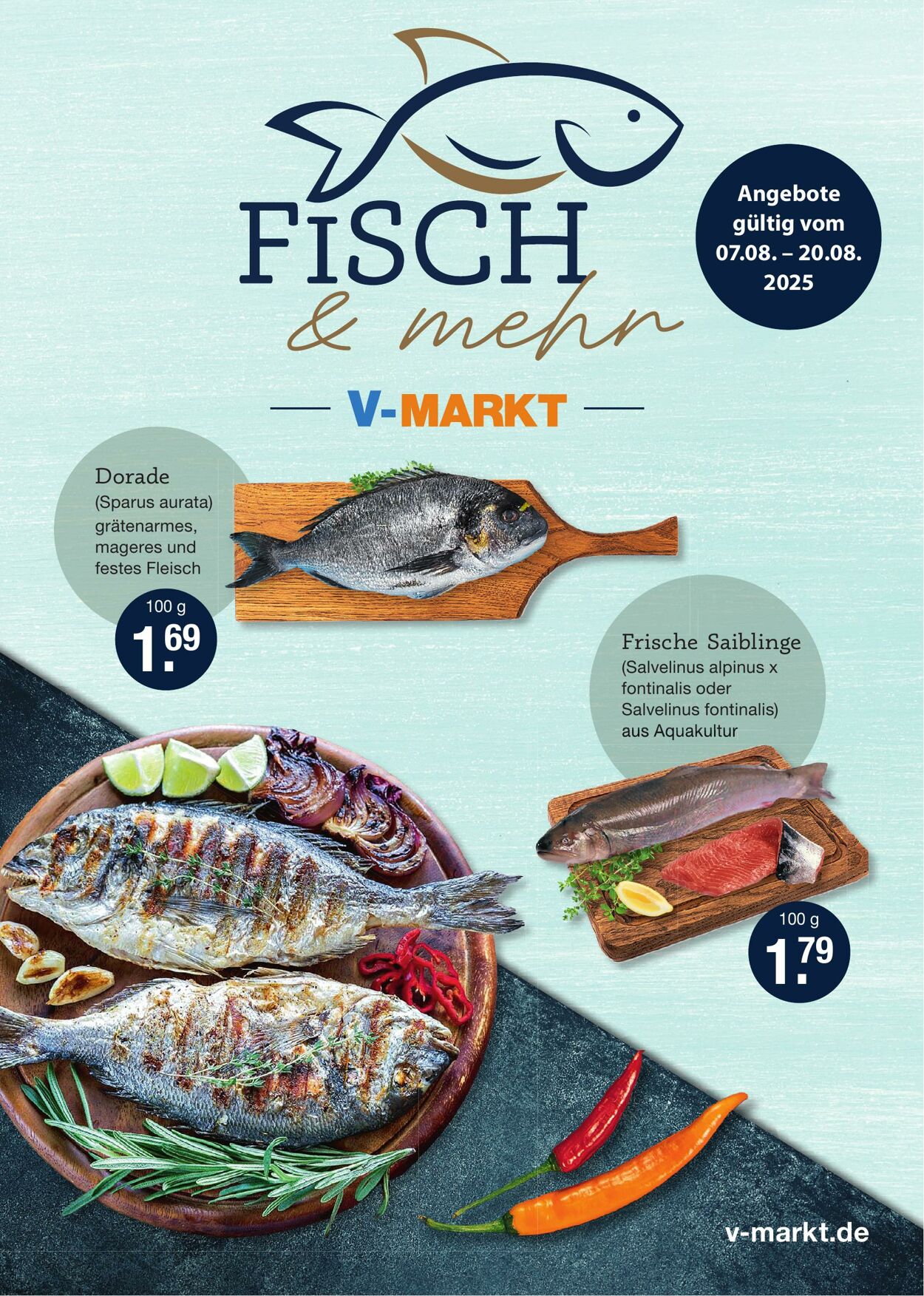 Prospekt V-Markt 07.08.2025 - 20.08.2025