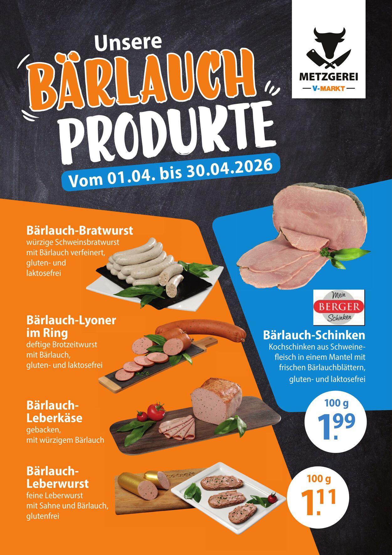 Prospekt V-Markt 01.04.2026 - 09.04.2026
