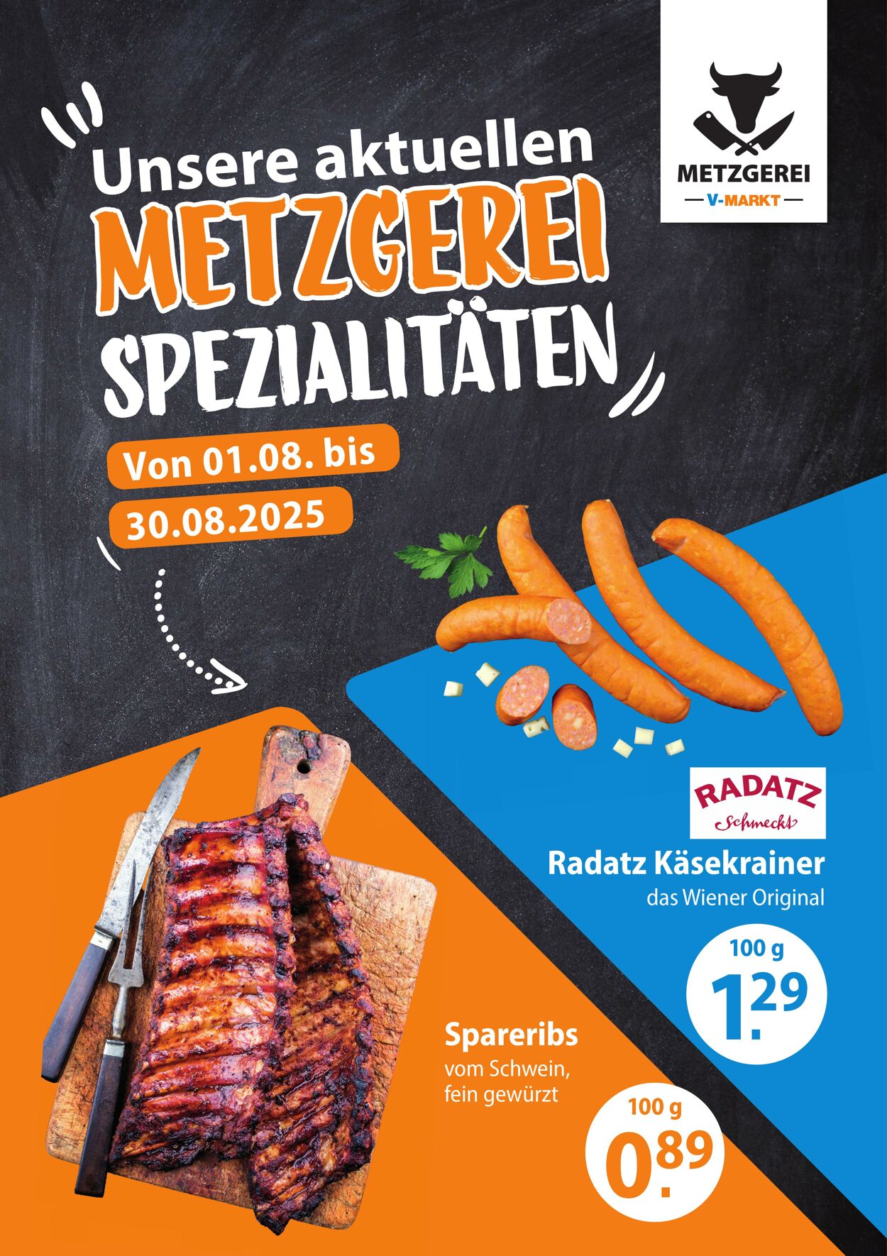 Prospekt V-Markt 01.08.2025 - 15.08.2025