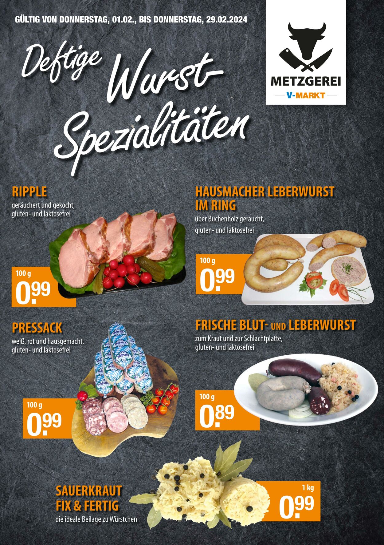 Prospekt V-Markt 01.02.2024 - 29.02.2024