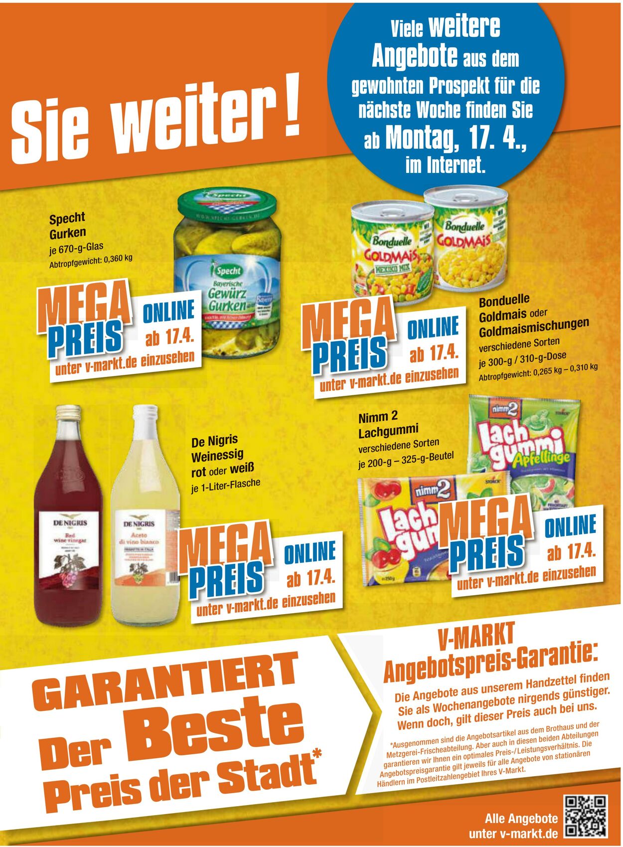 Prospekt V-Markt 13.04.2023 - 19.04.2023