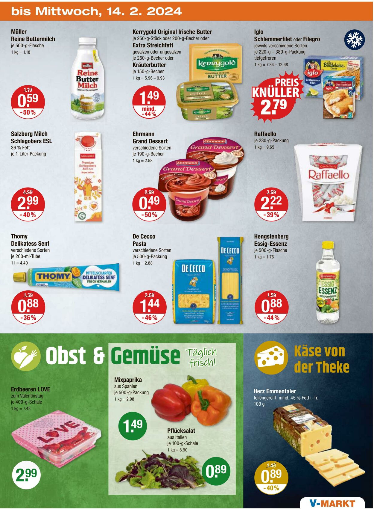 Prospekt V-Markt 08.02.2024 - 14.02.2024