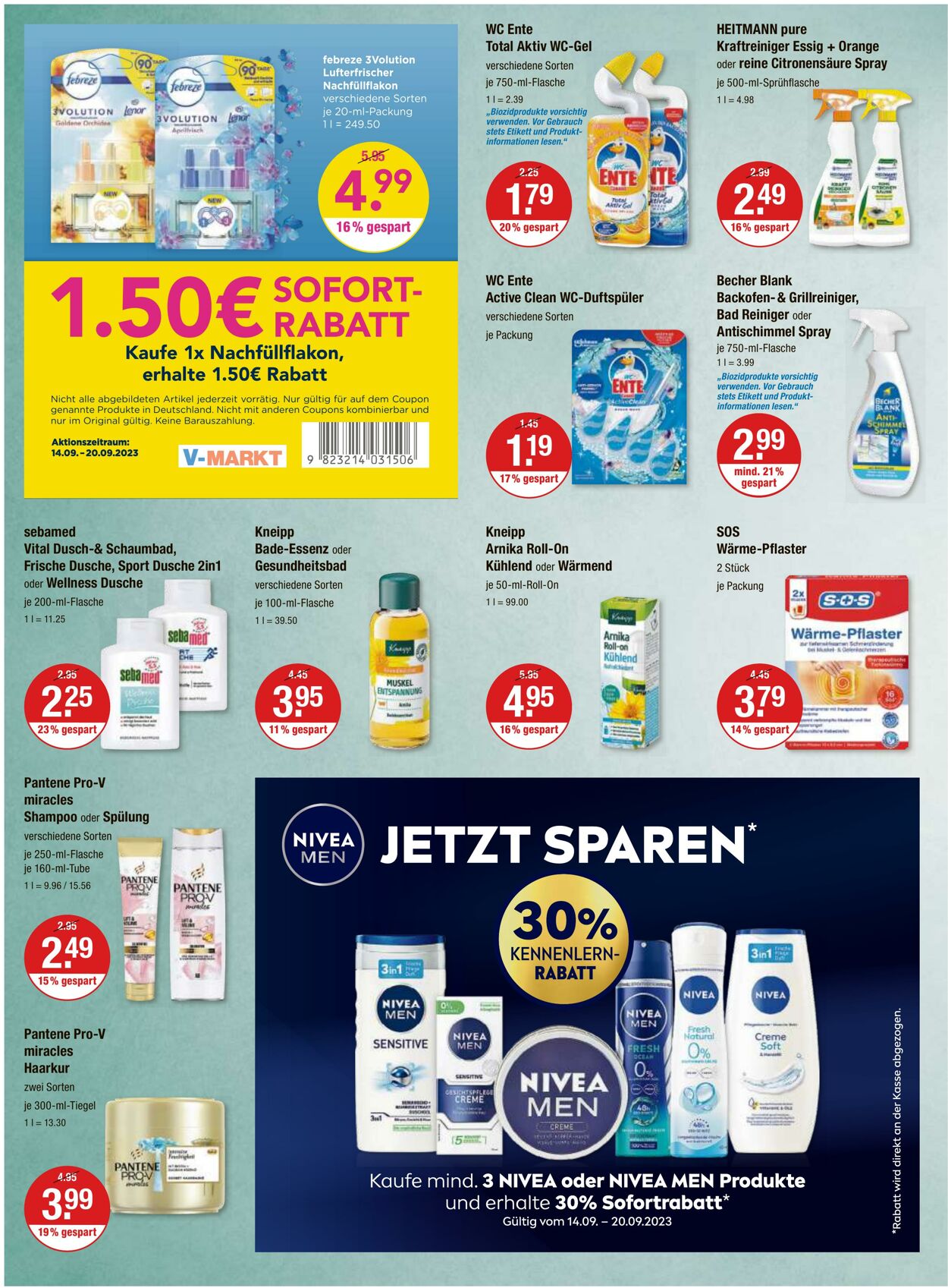 Prospekt V-Markt 14.09.2023 - 20.09.2023