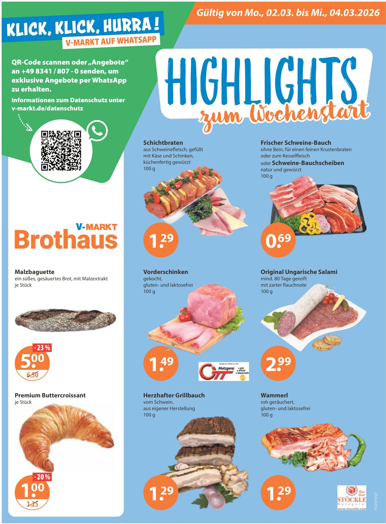 Prospekt V-Markt 26.02.2026 - 04.03.2026