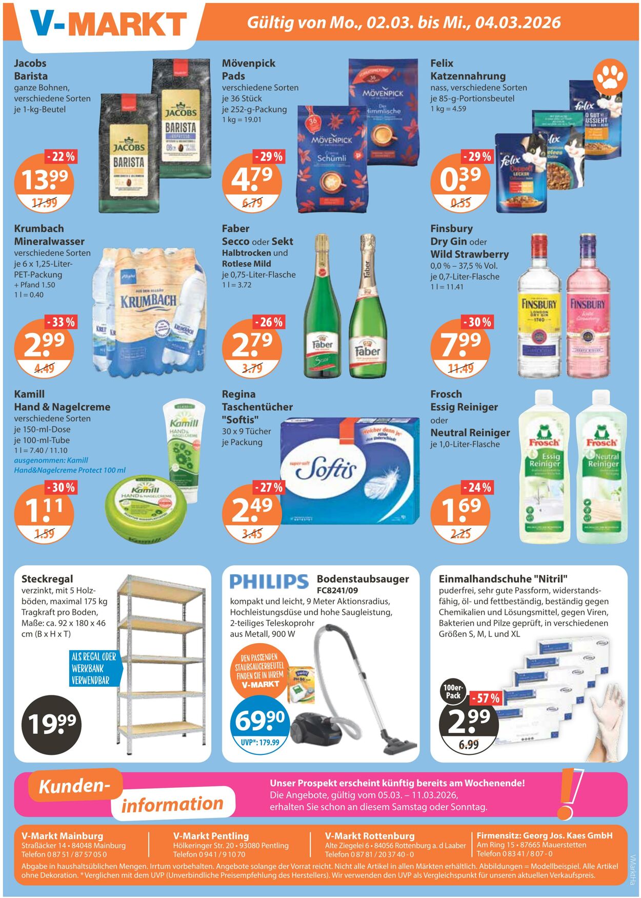 Prospekt V-Markt 26.02.2026 - 04.03.2026