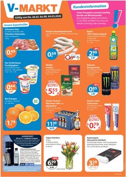 Prospekt V-Markt 26.02.2026 - 04.03.2026