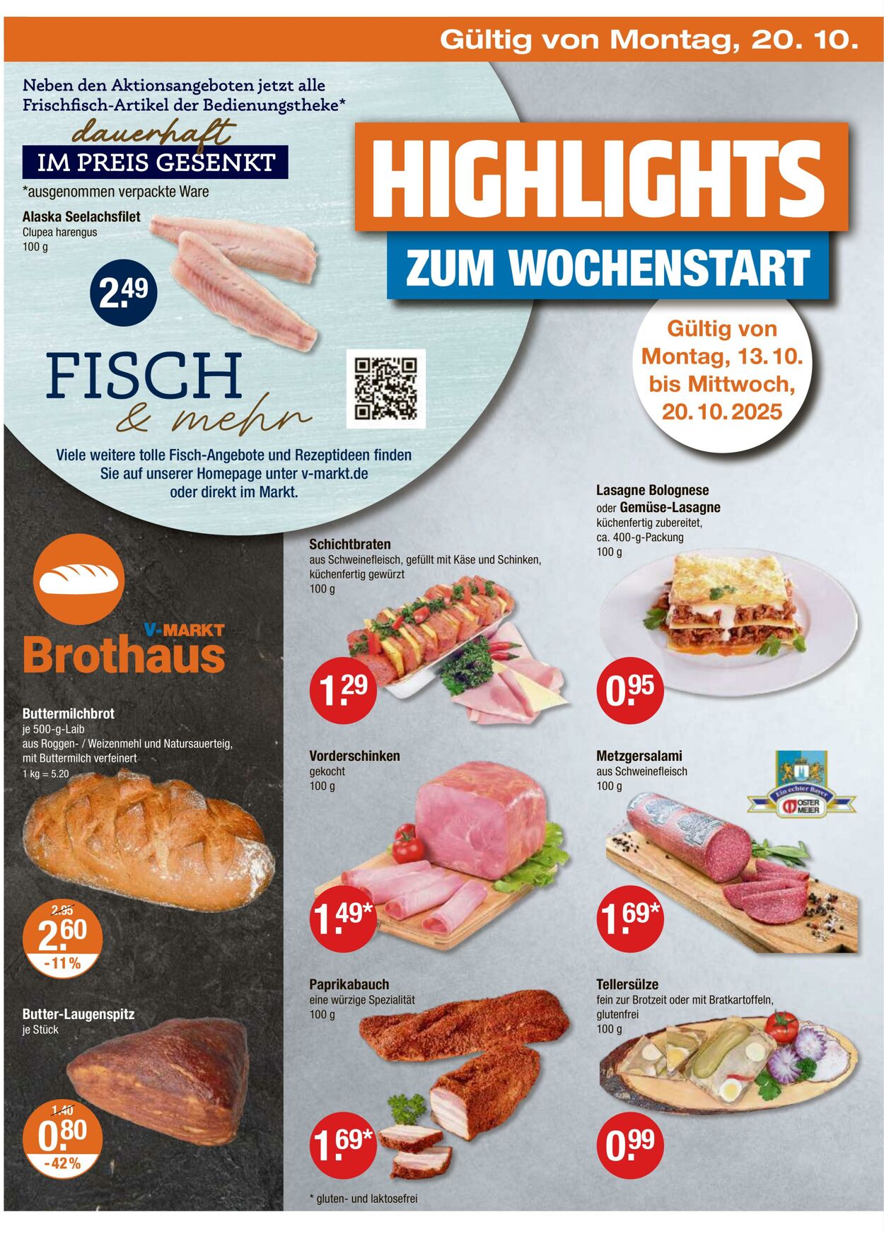 Prospekt V-Markt 16.10.2025 - 22.10.2025