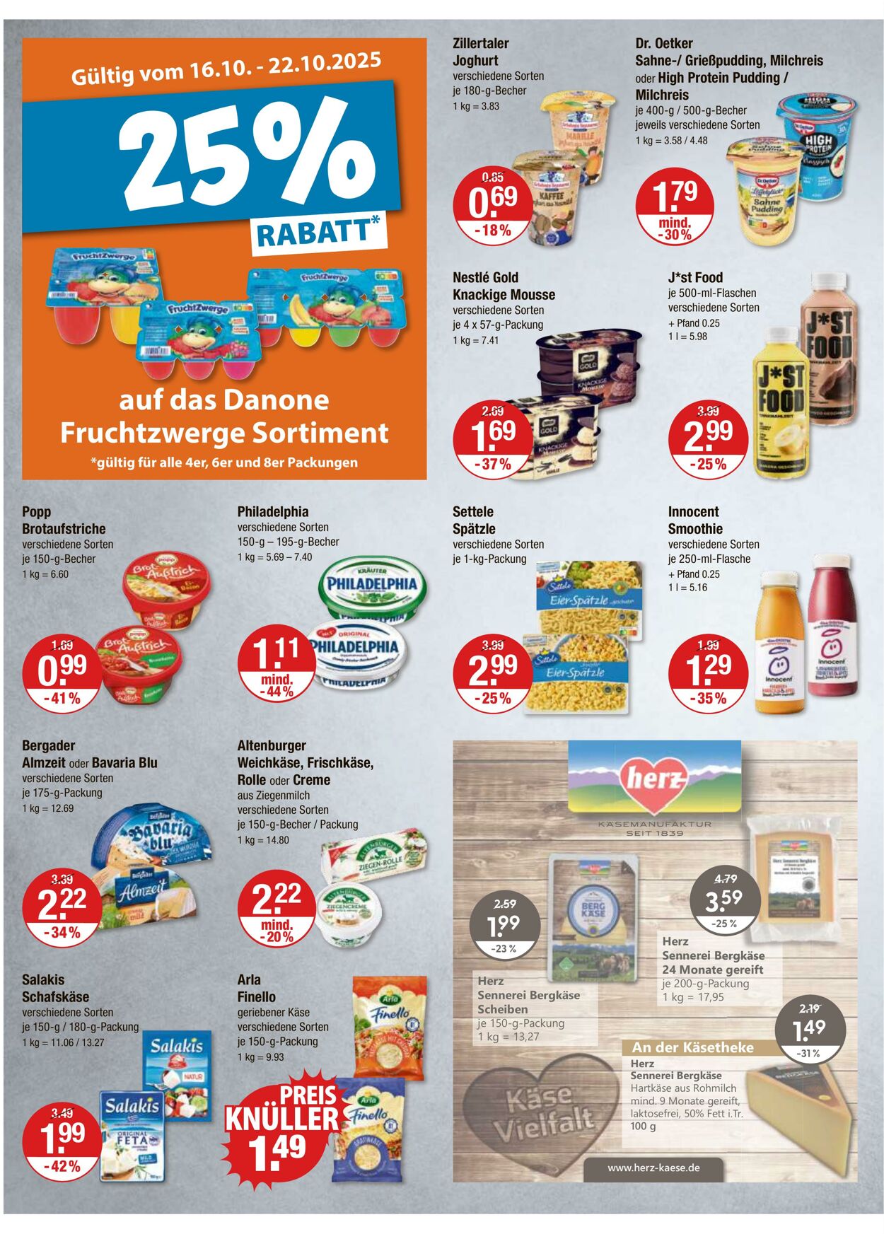 Prospekt V-Markt 16.10.2025 - 22.10.2025