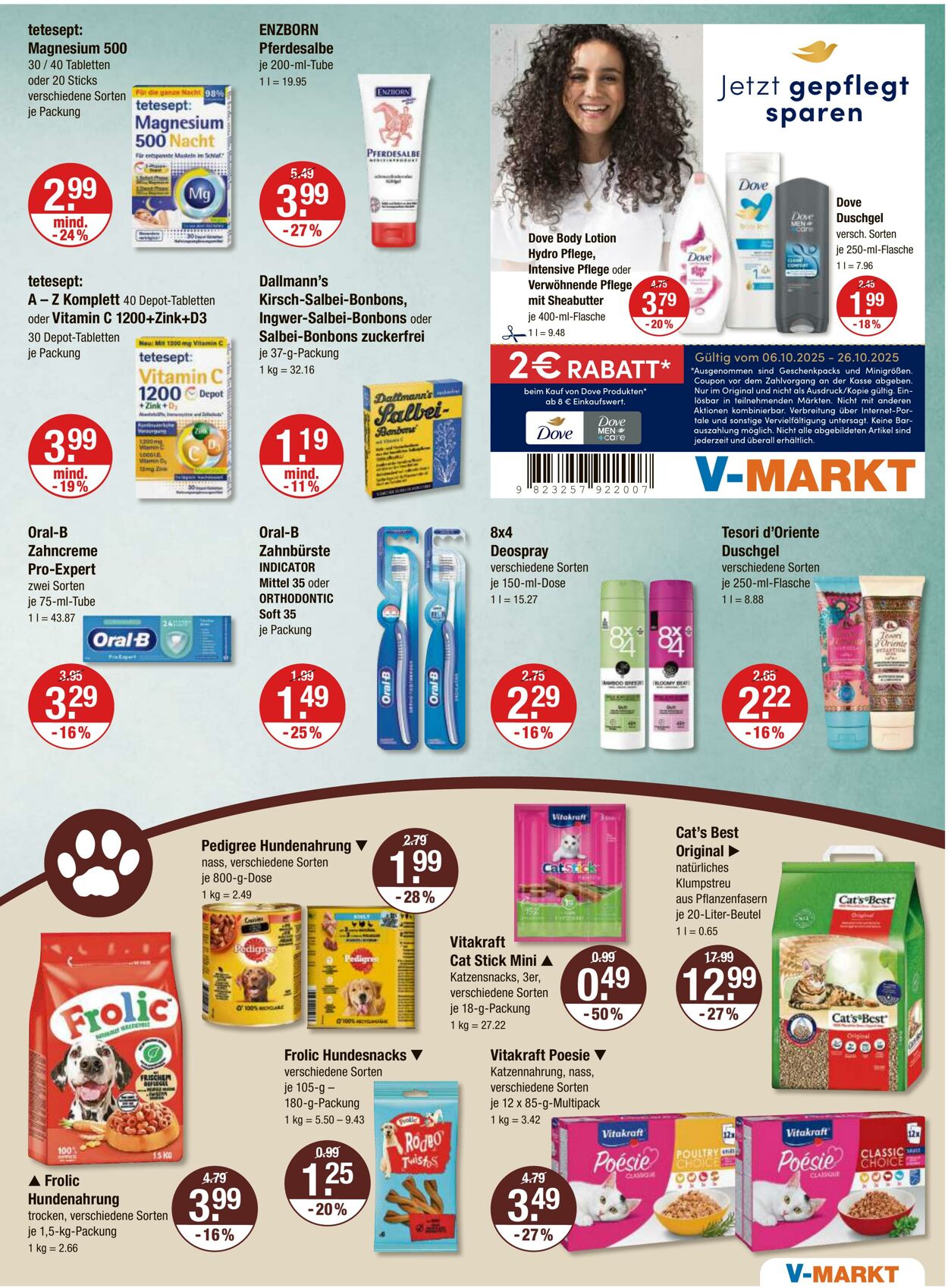 Prospekt V-Markt 09.10.2025 - 15.10.2025