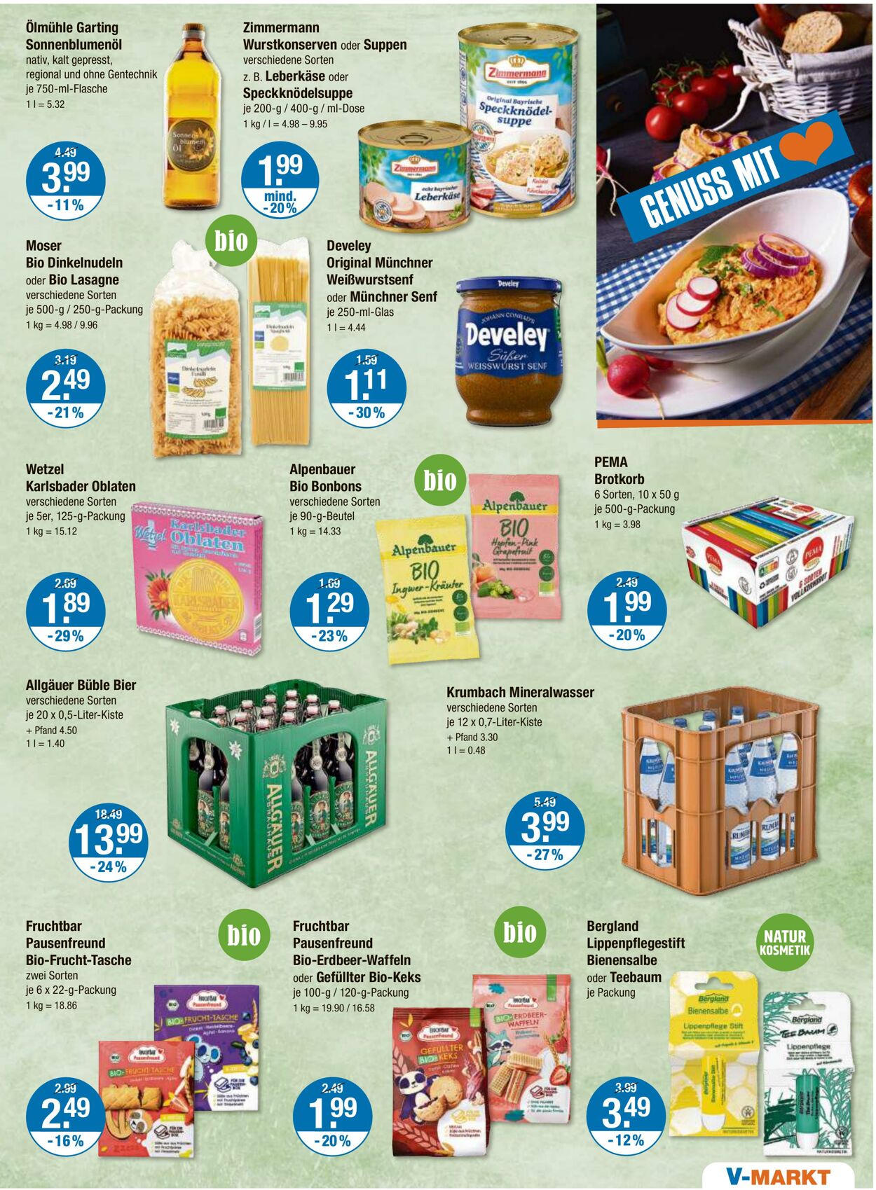 Prospekt V-Markt 25.09.2025 - 01.10.2025