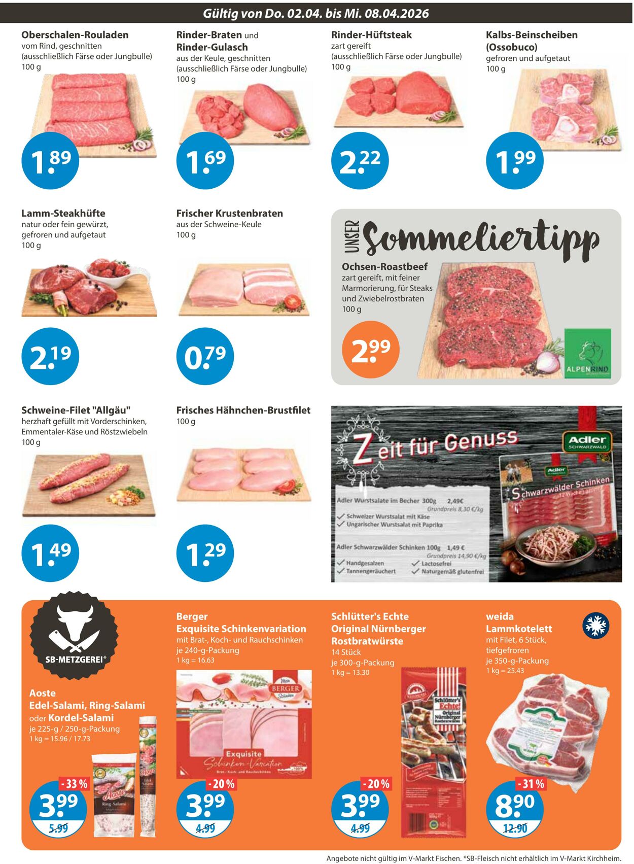 Prospekt V-Markt 02.04.2026 - 08.04.2026