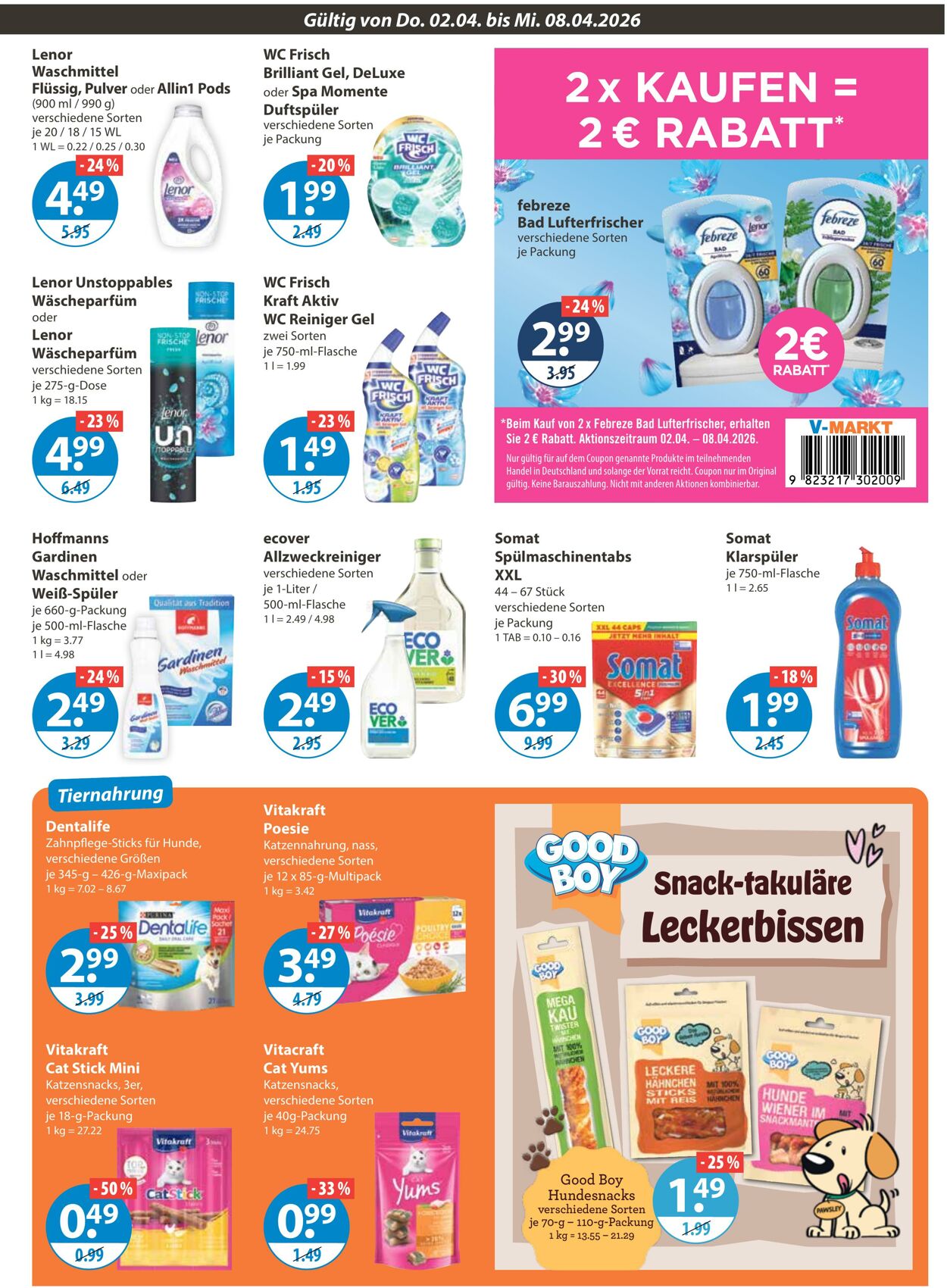 Prospekt V-Markt 02.04.2026 - 08.04.2026