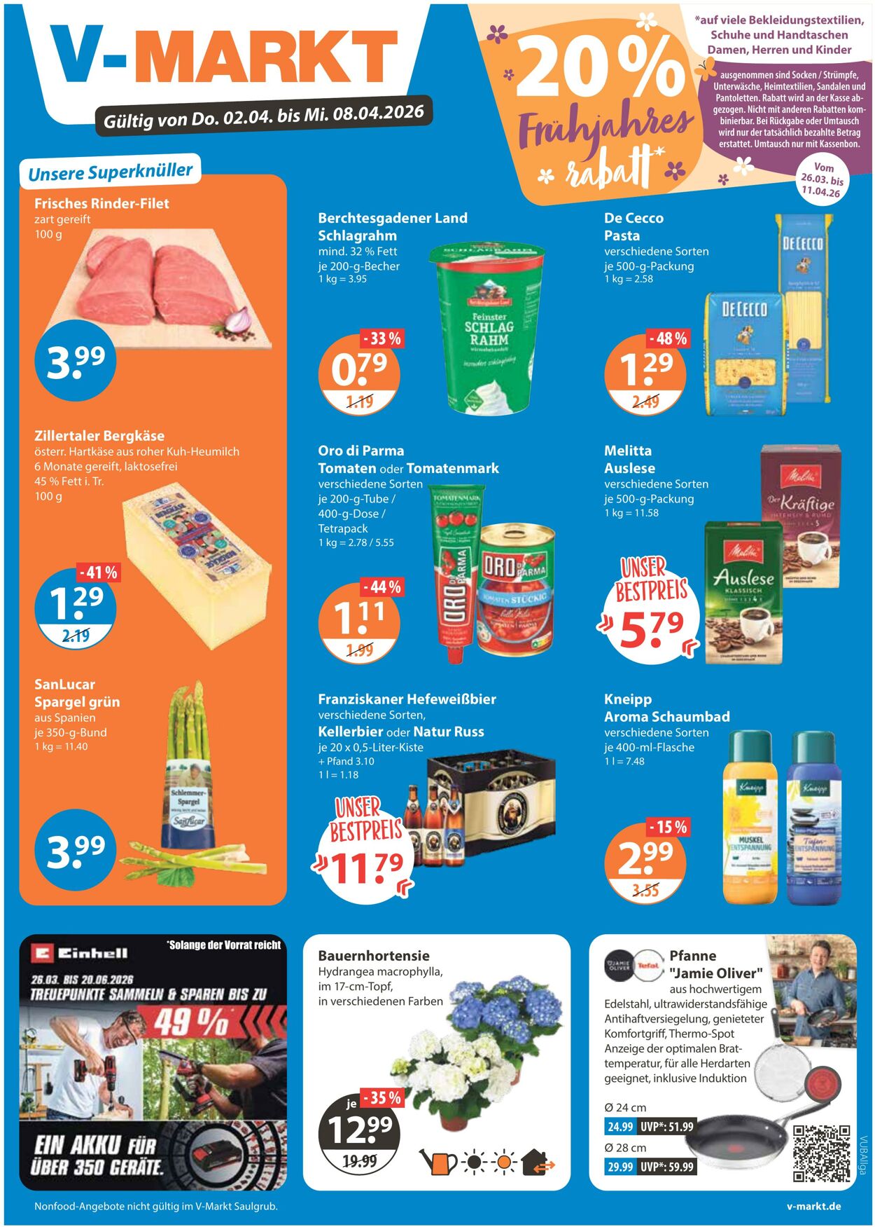 Prospekt V-Markt 02.04.2026 - 08.04.2026