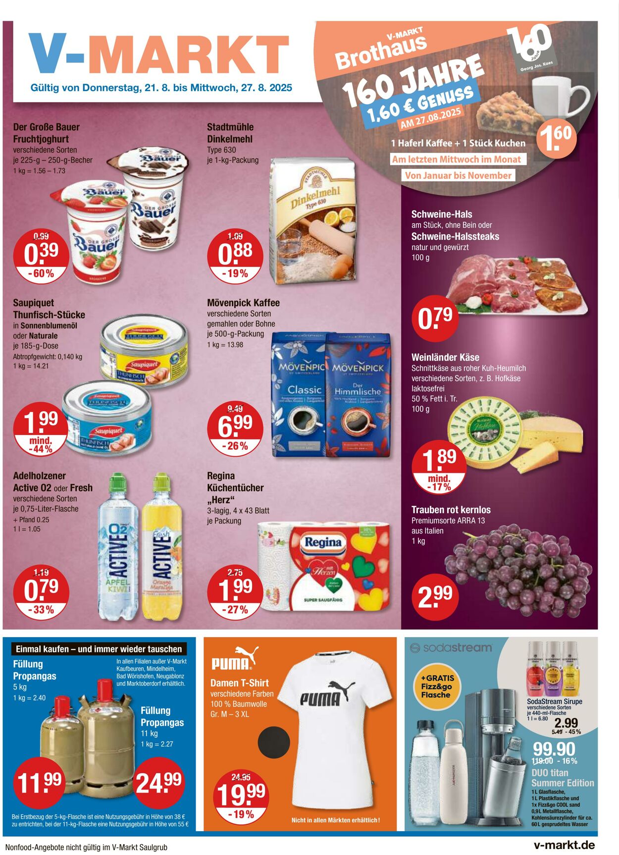 Prospekt V-Markt 21.08.2025 - 27.08.2025