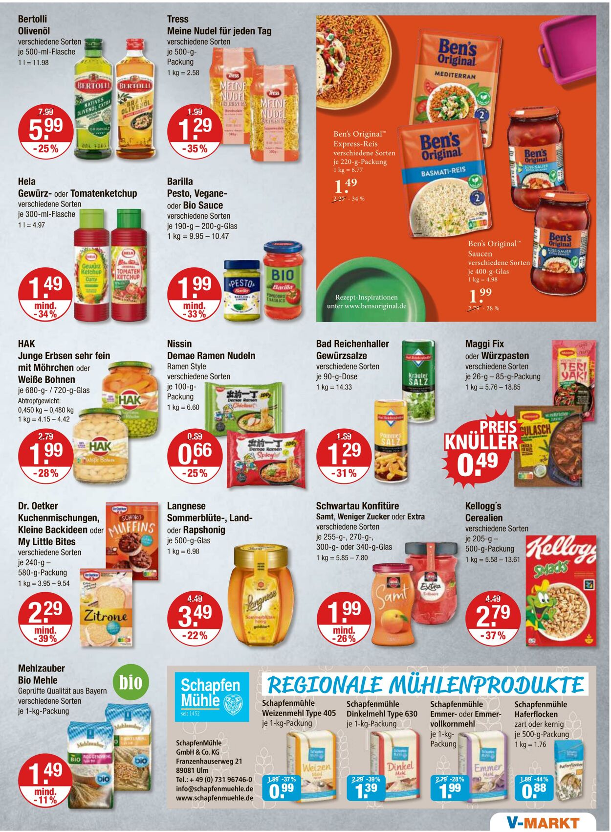 Prospekt V-Markt 28.08.2025 - 03.09.2025
