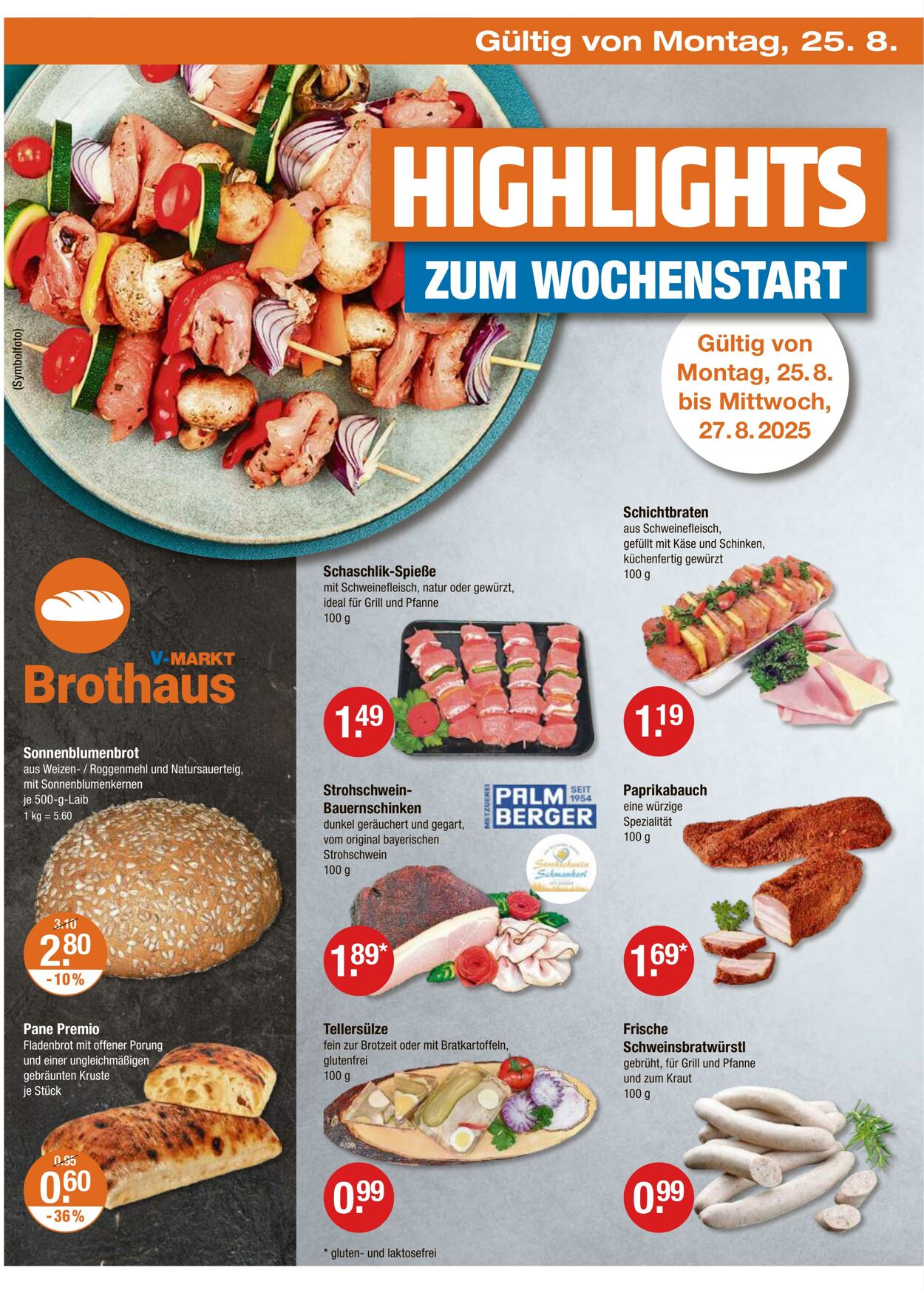 Prospekt V-Markt 21.08.2025 - 27.08.2025