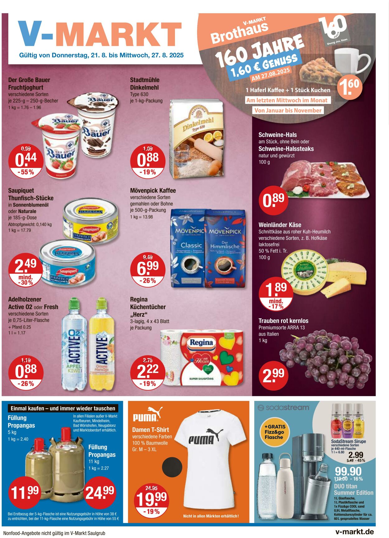 Prospekt V-Markt 21.08.2025 - 27.08.2025