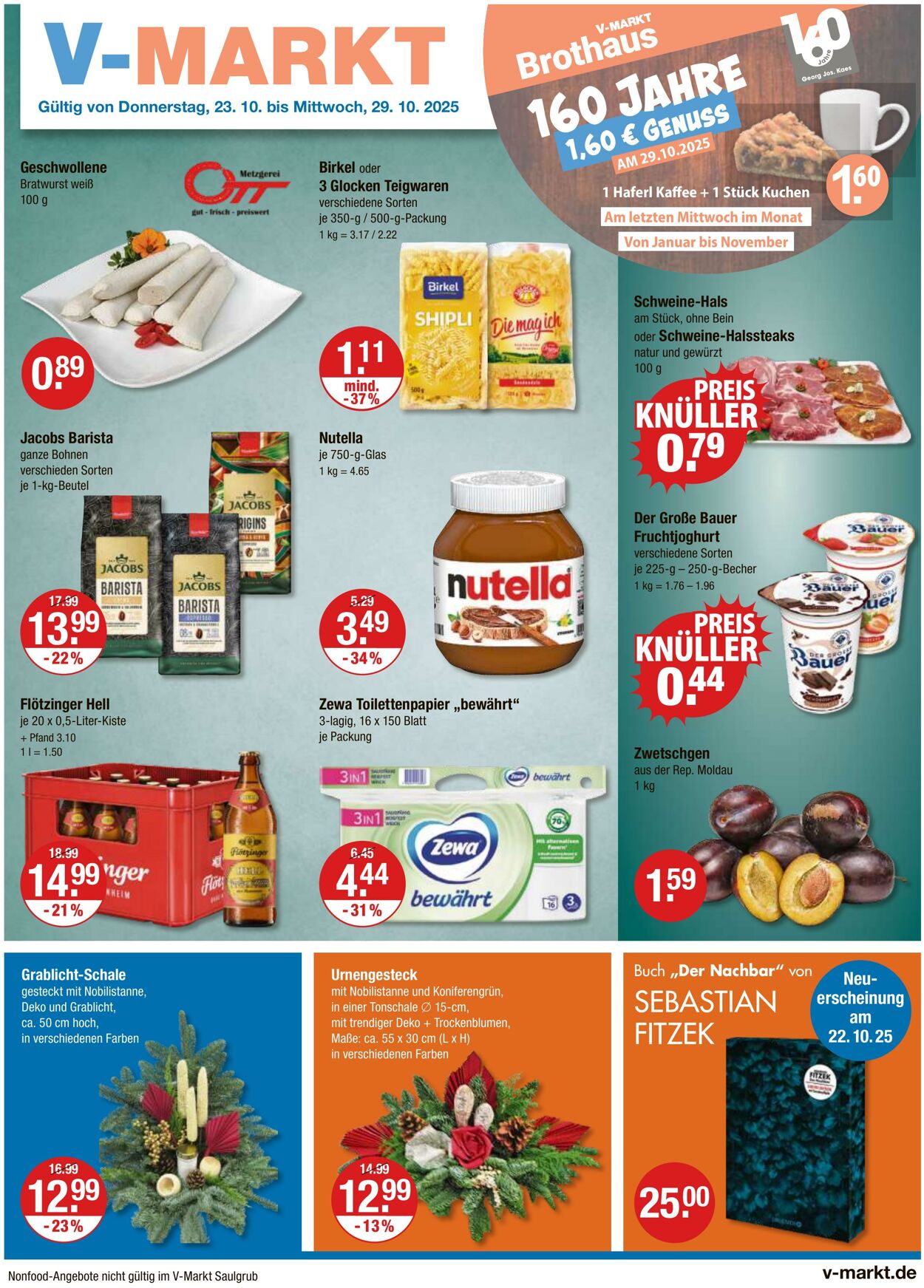 Prospekt V-Markt 23.10.2025 - 29.10.2025