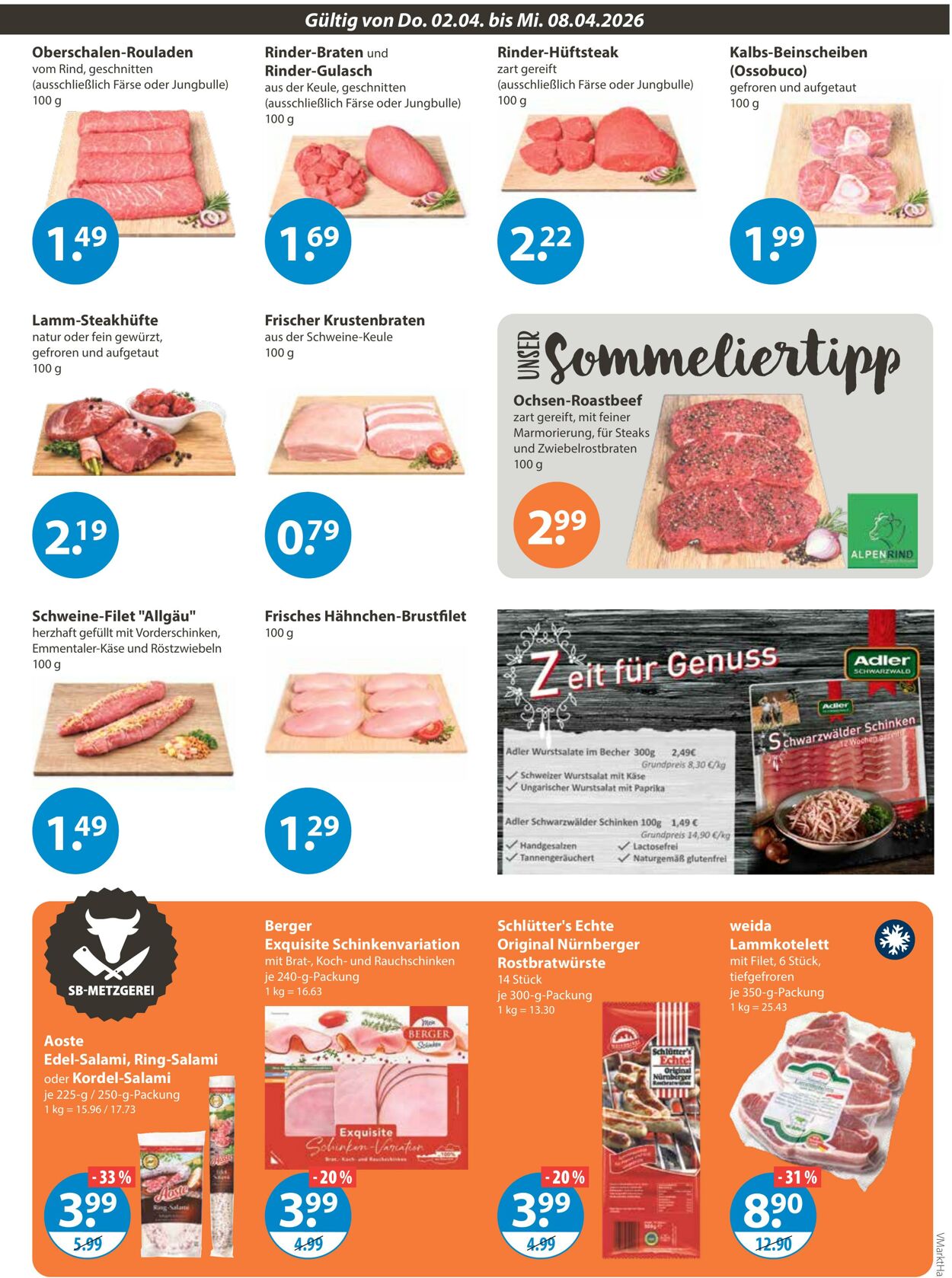 Prospekt V-Markt 02.04.2026 - 08.04.2026