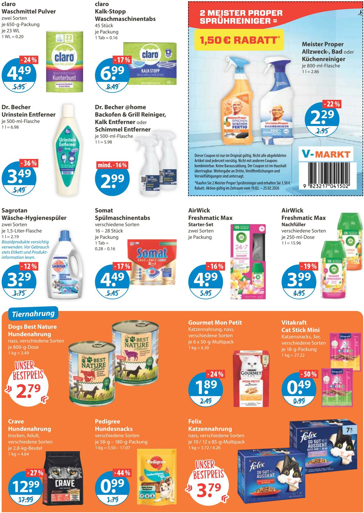Prospekt V-Markt 19.02.2026 - 25.02.2026
