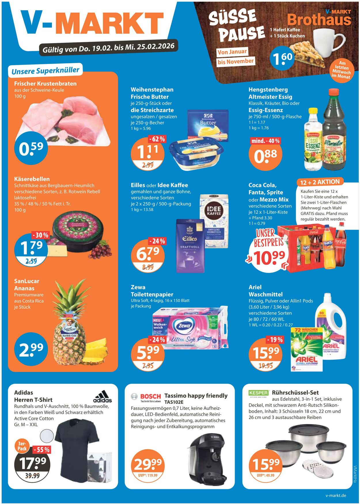 Prospekt V-Markt 19.02.2026 - 25.02.2026