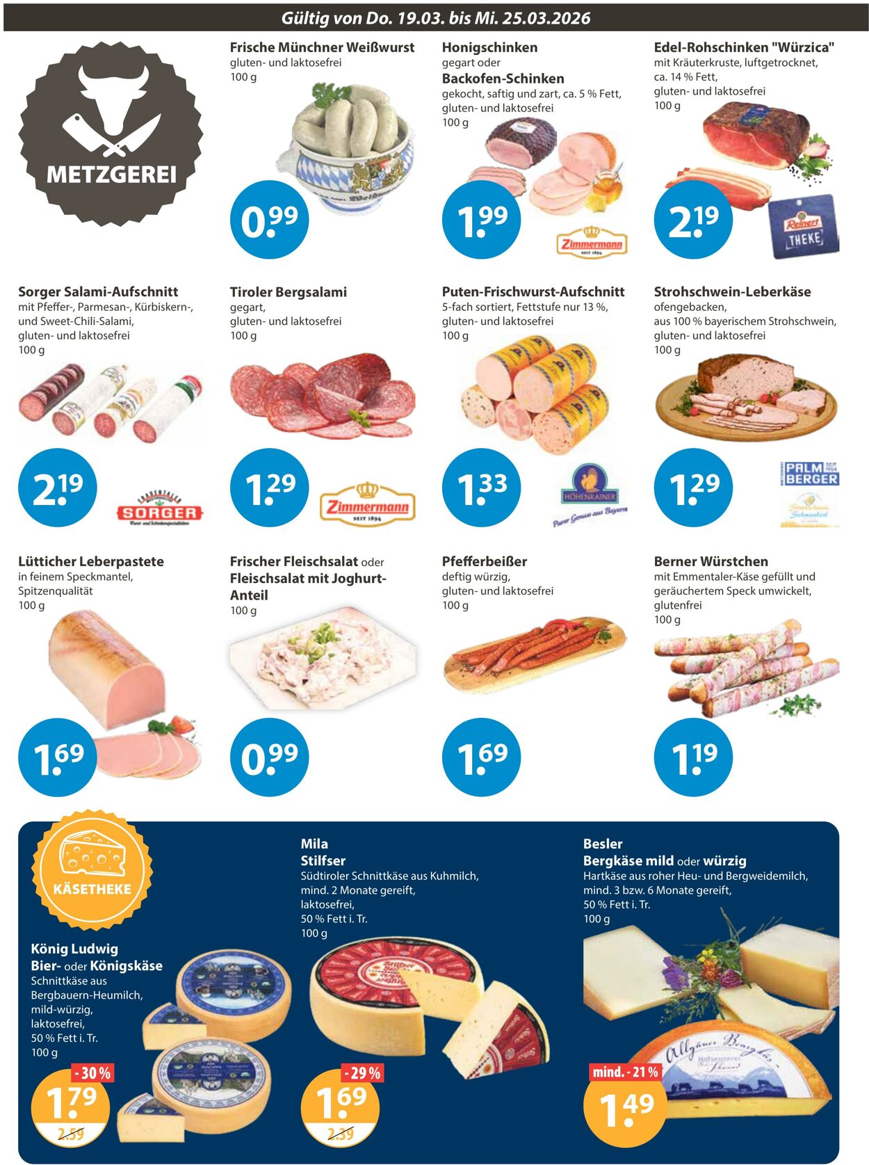 Prospekt V-Markt 19.03.2026 - 25.03.2026