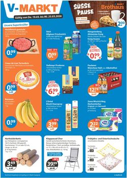 Prospekt V-Markt 19.03.2026 - 25.03.2026