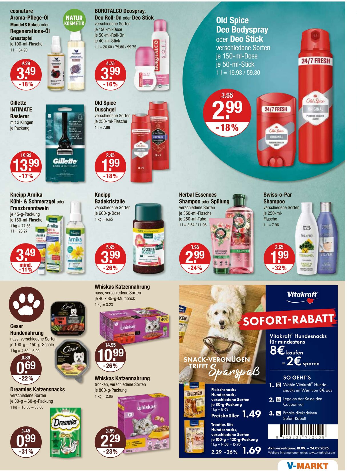 Prospekt V-Markt 18.09.2025 - 24.09.2025