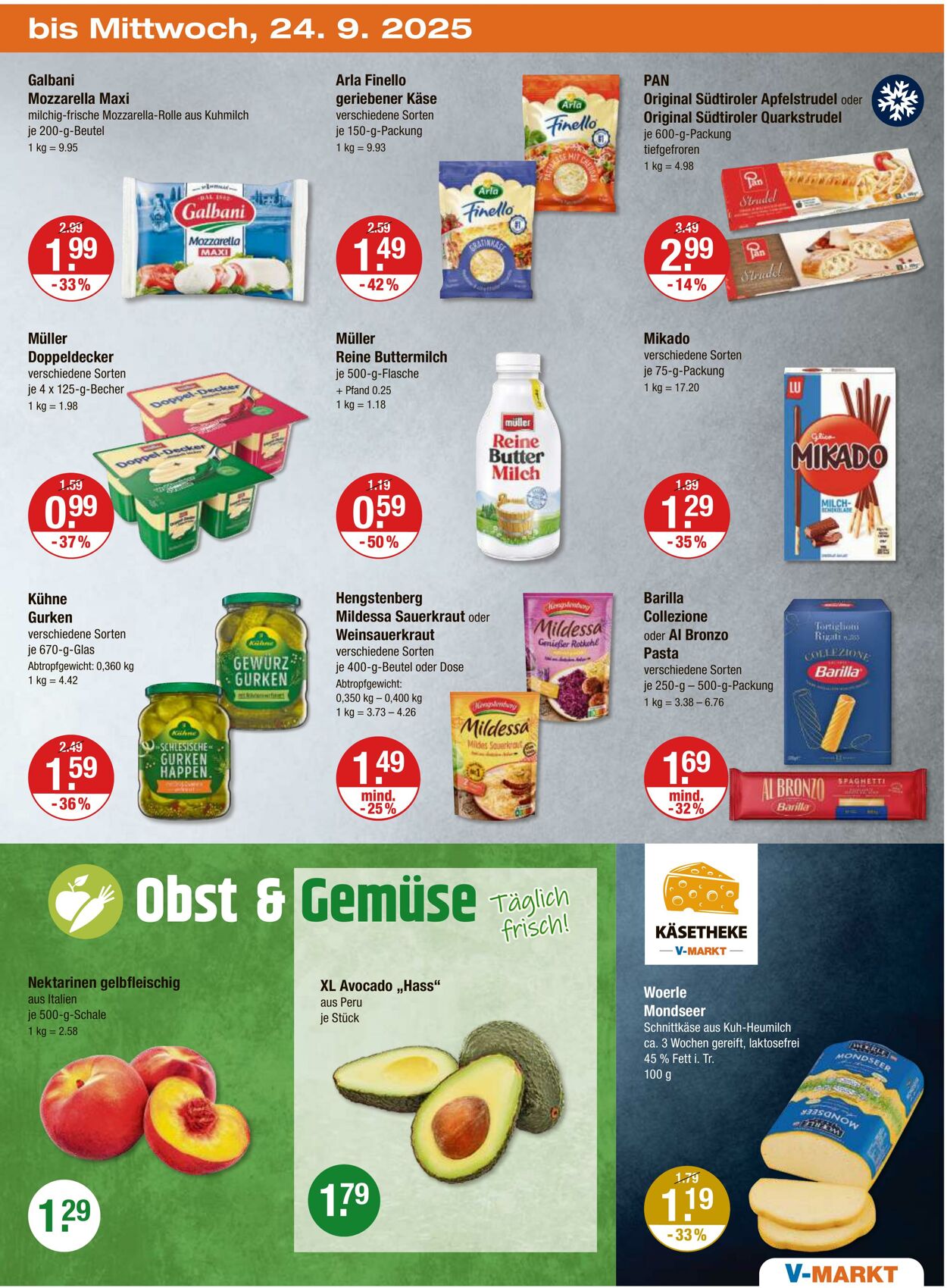 Prospekt V-Markt 18.09.2025 - 24.09.2025