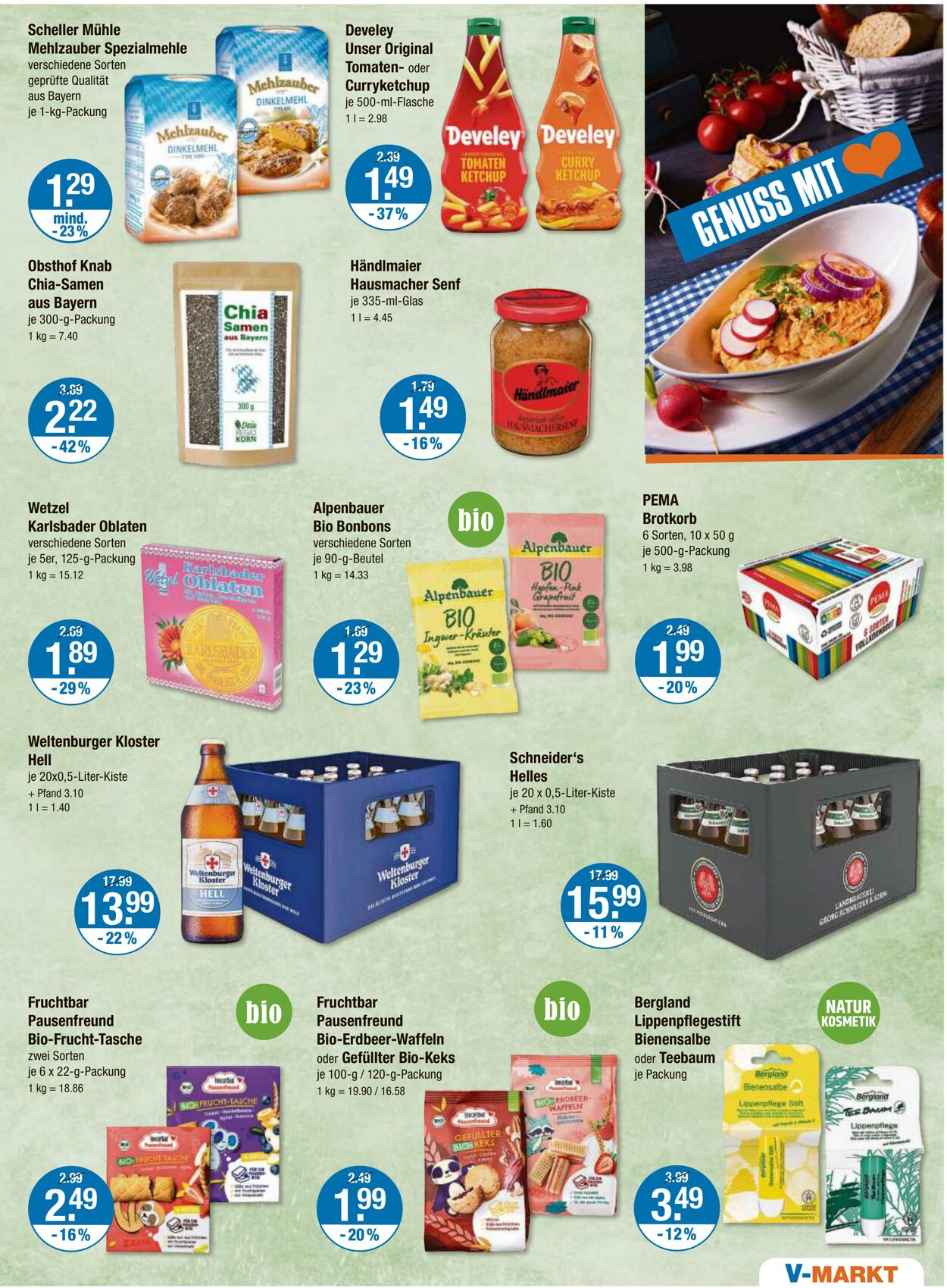 Prospekt V-Markt 25.09.2025 - 01.10.2025