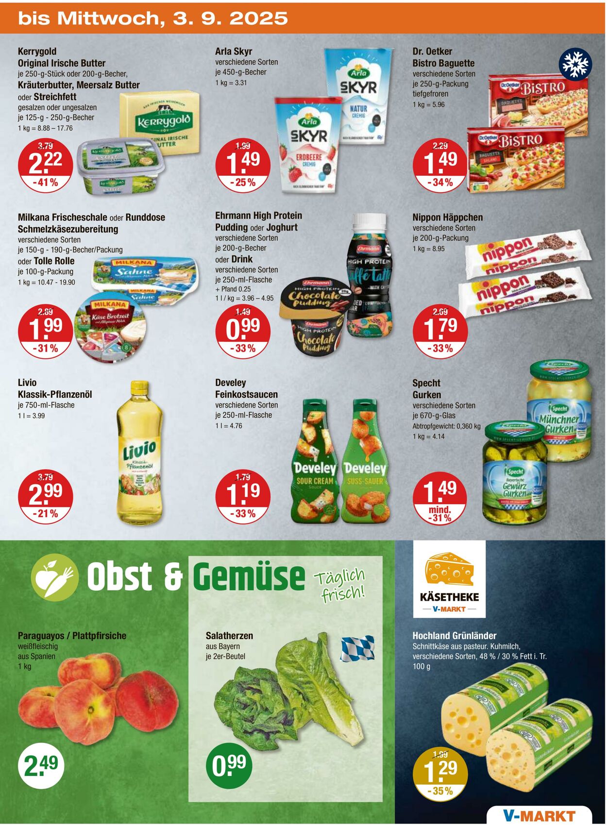 Prospekt V-Markt 28.08.2025 - 03.09.2025