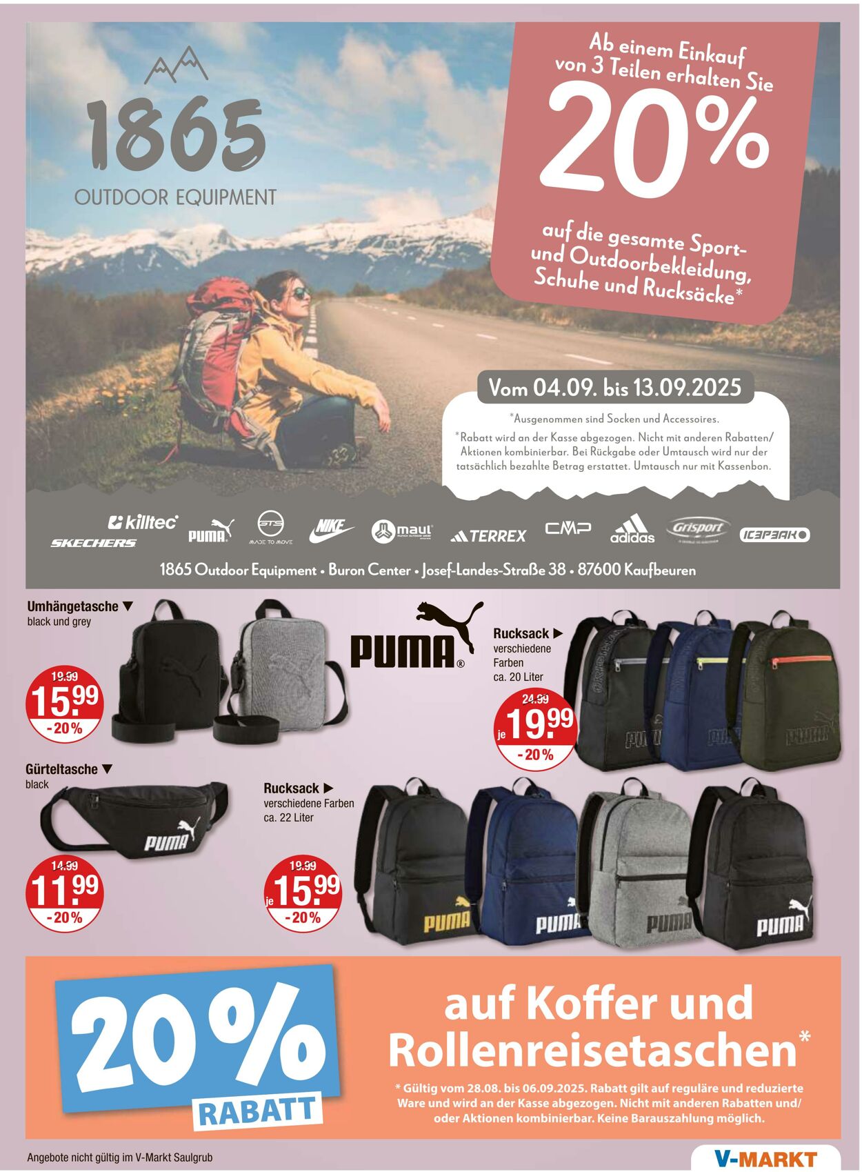Prospekt V-Markt 28.08.2025 - 03.09.2025