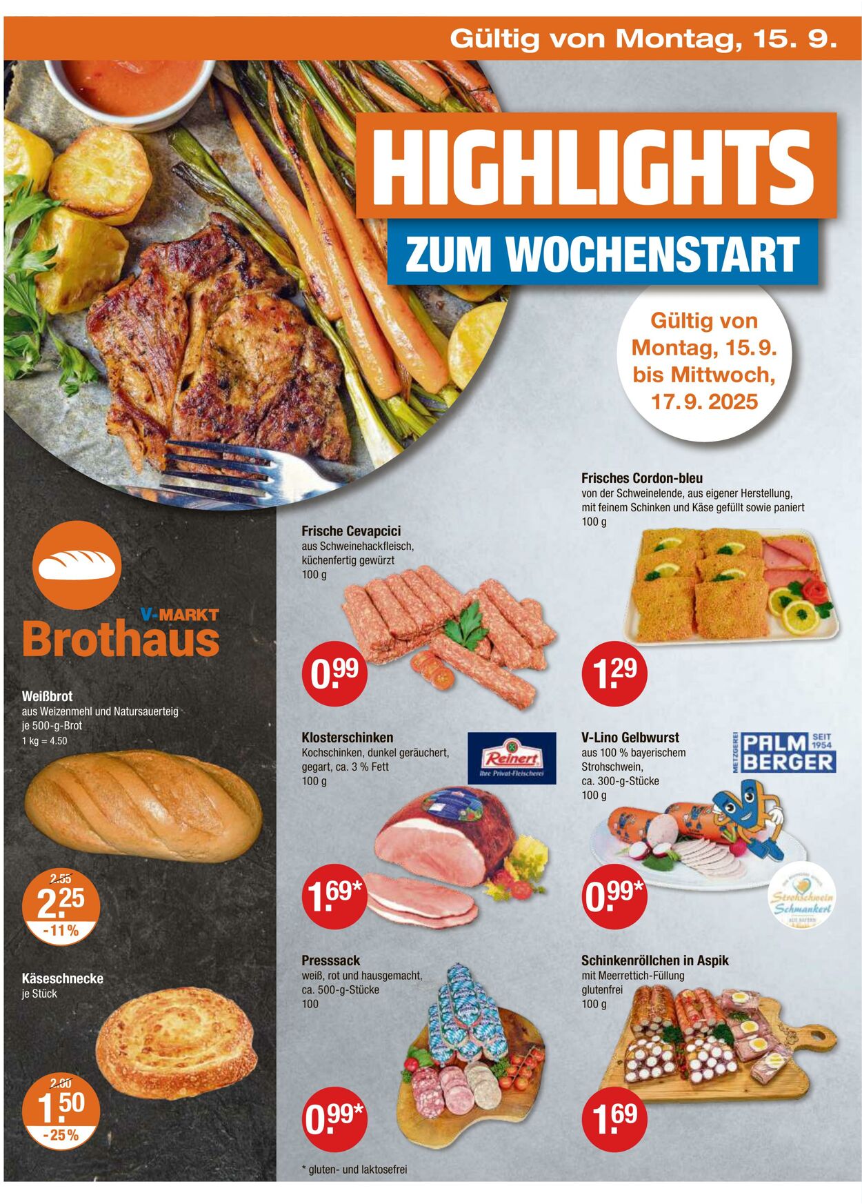 Prospekt V-Markt 11.09.2025 - 17.09.2025