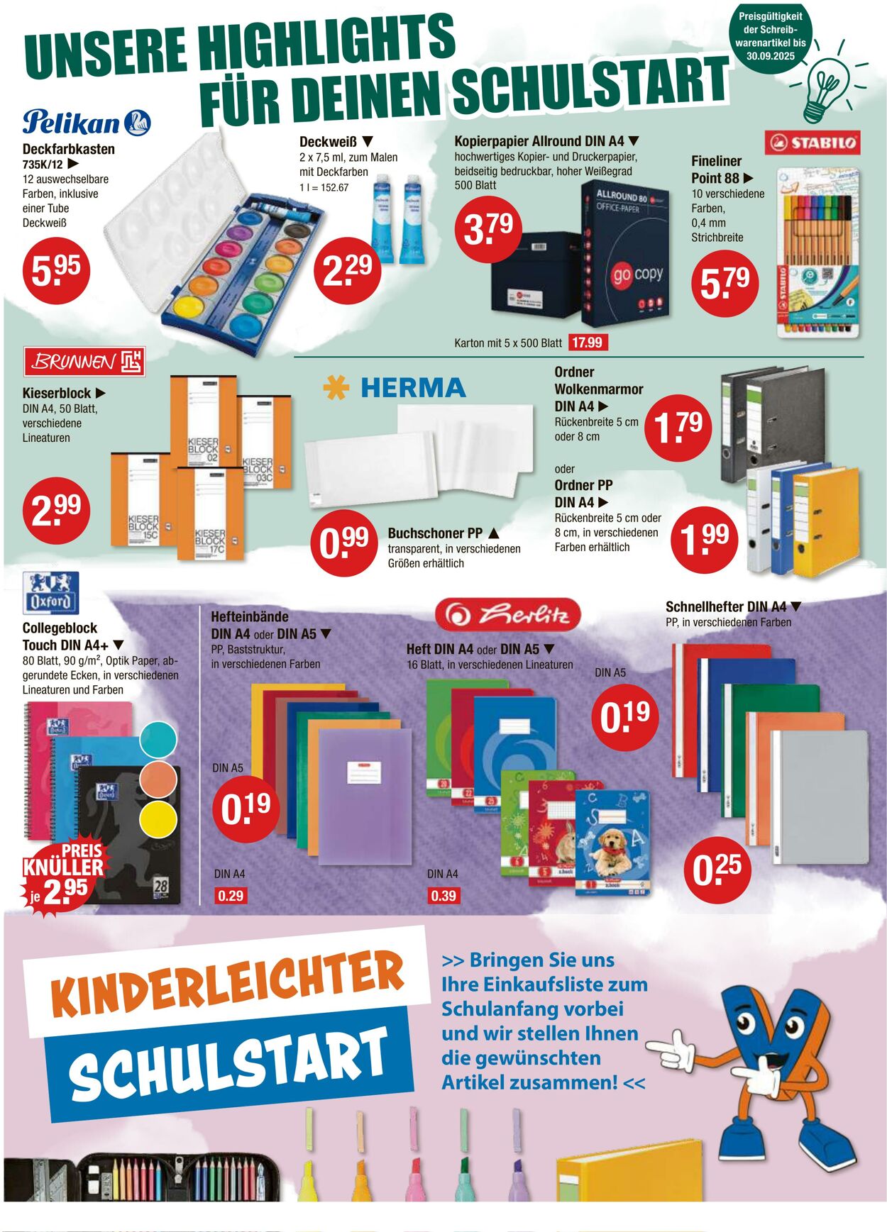 Prospekt V-Markt 11.09.2025 - 17.09.2025