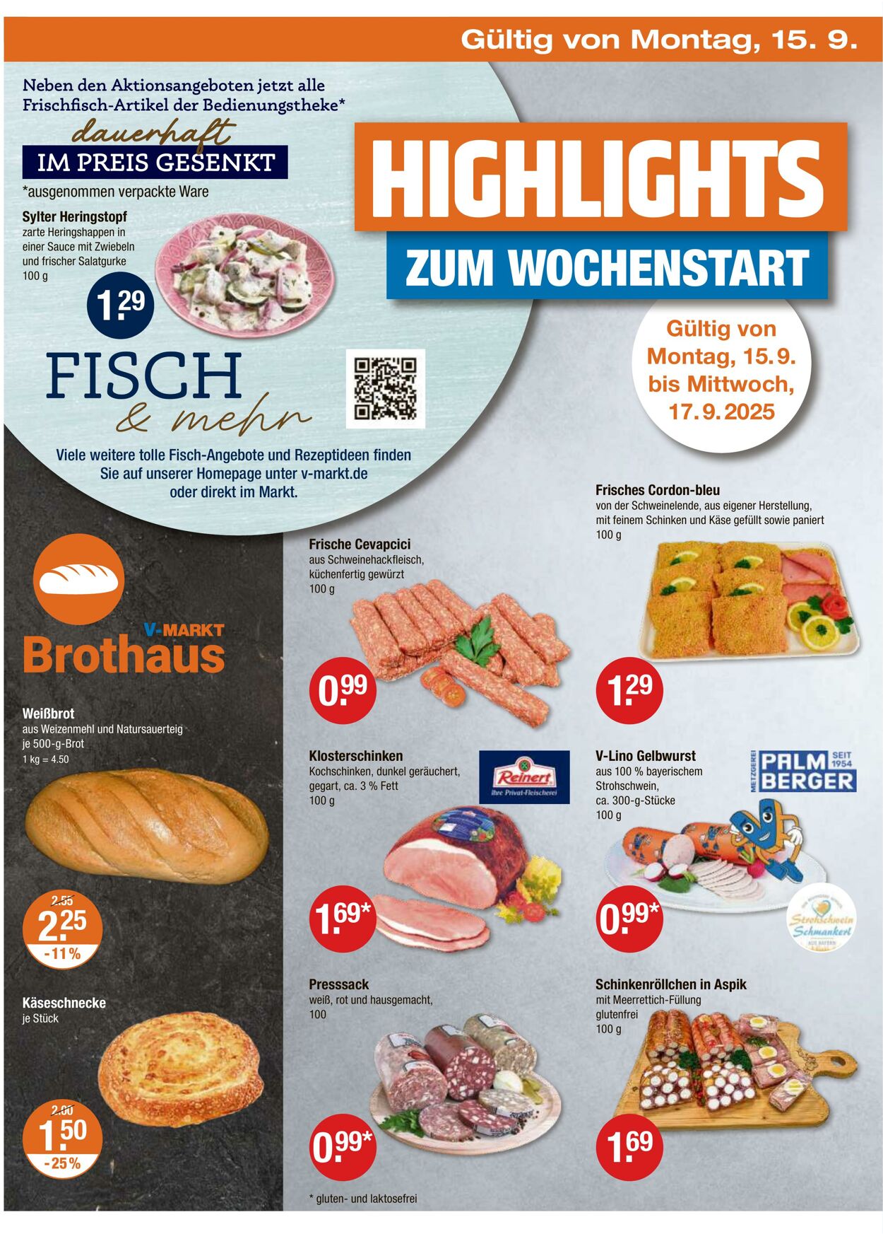 Prospekt V-Markt 11.09.2025 - 17.09.2025