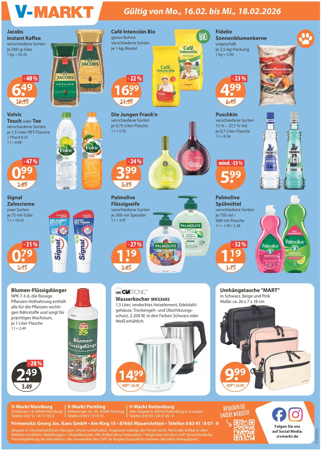 Prospekt V-Markt 12.02.2026 - 18.02.2026