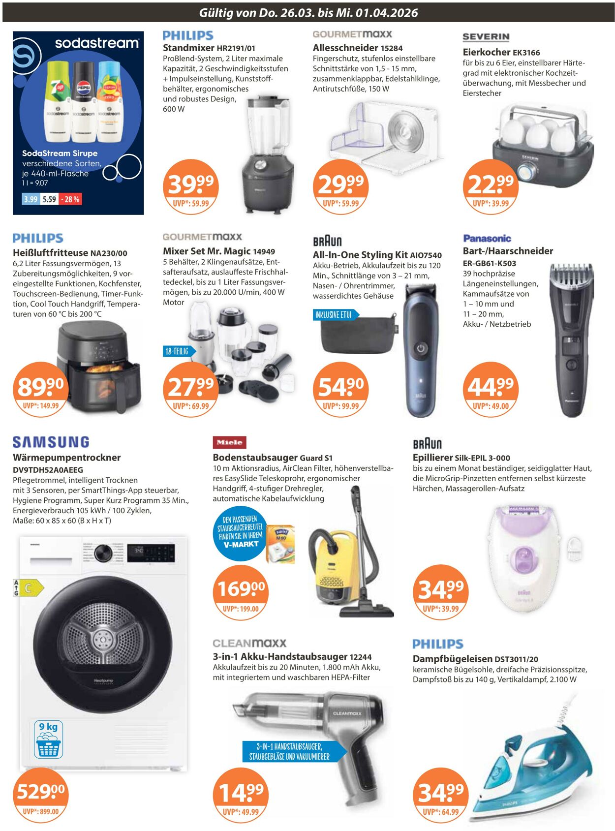 Prospekt V-Markt 26.03.2026 - 01.04.2026
