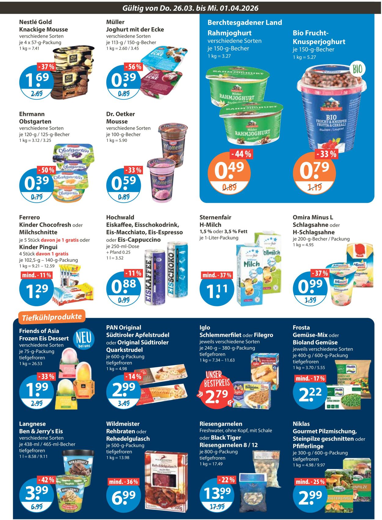 Prospekt V-Markt 26.03.2026 - 01.04.2026