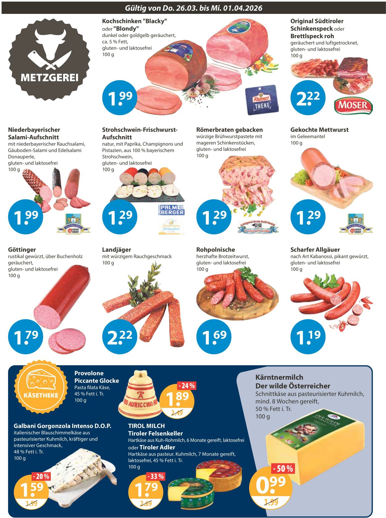 Prospekt V-Markt 26.03.2026 - 01.04.2026