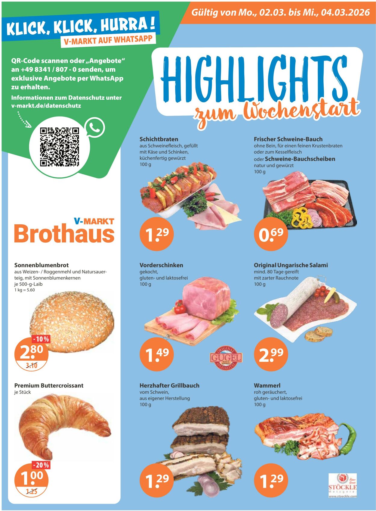 Prospekt V-Markt 26.02.2026 - 04.03.2026