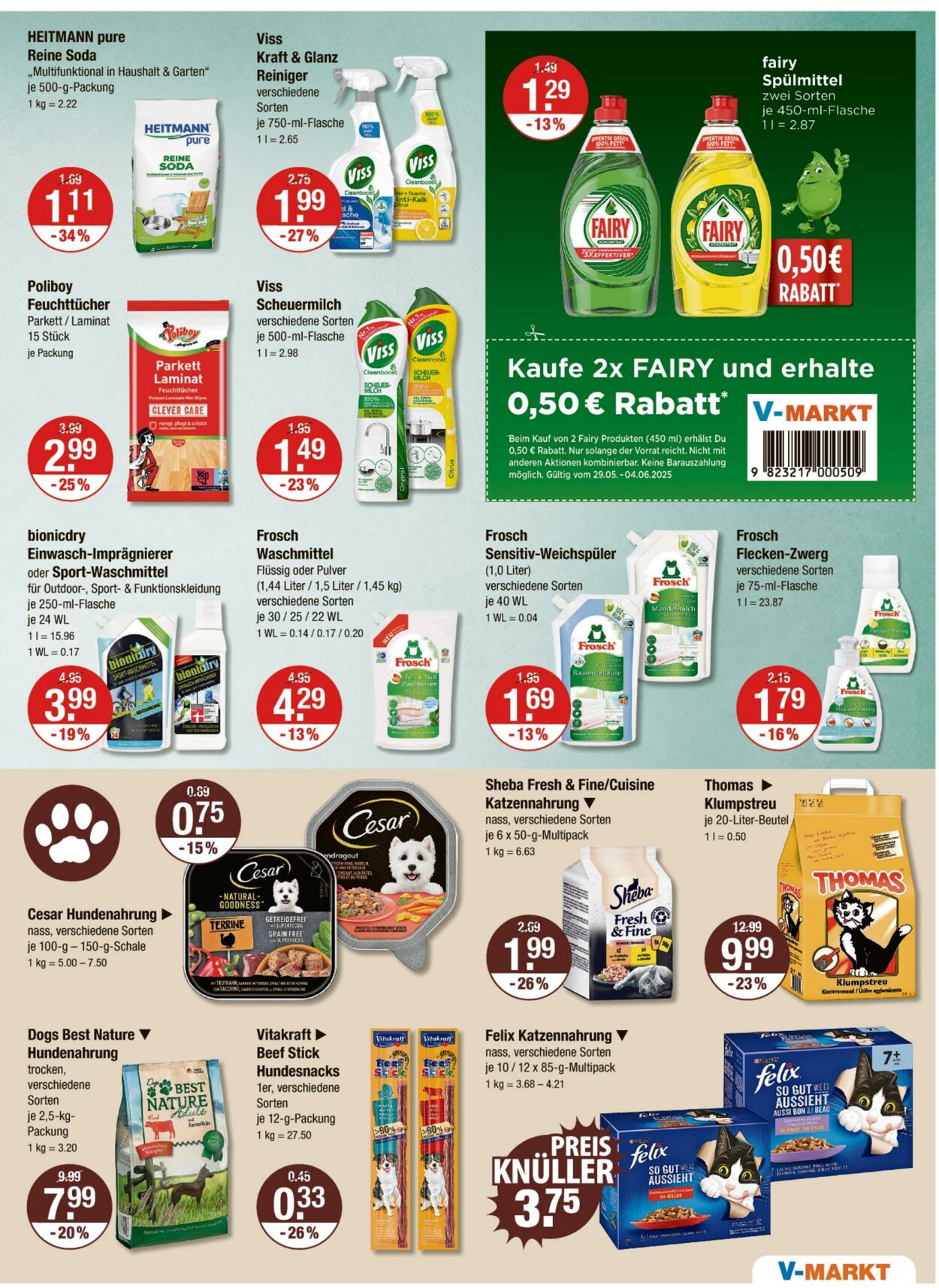Prospekt V-Markt 30.05.2025 - 04.06.2025